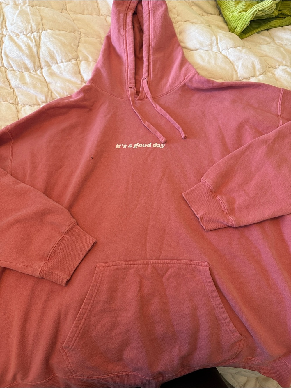 Pink 'It's a Good Day' Hoodie